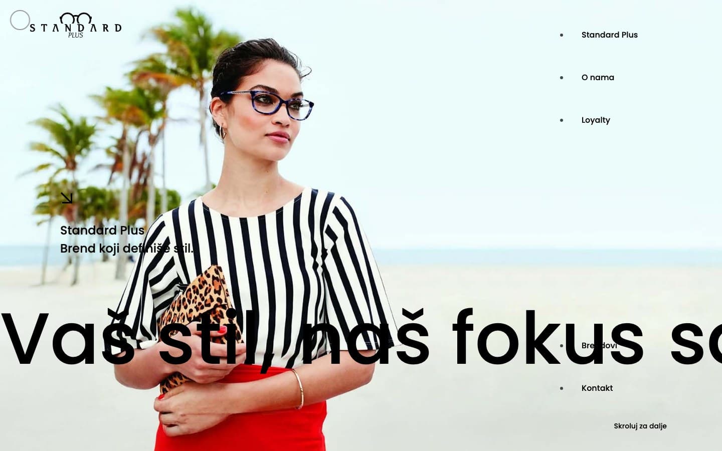 Standard Plus: Premium optics store offering branded prescription glasses — modern style, quality lenses, loyalty tiers, and a curated brand catalogue for the perfect look and vision.