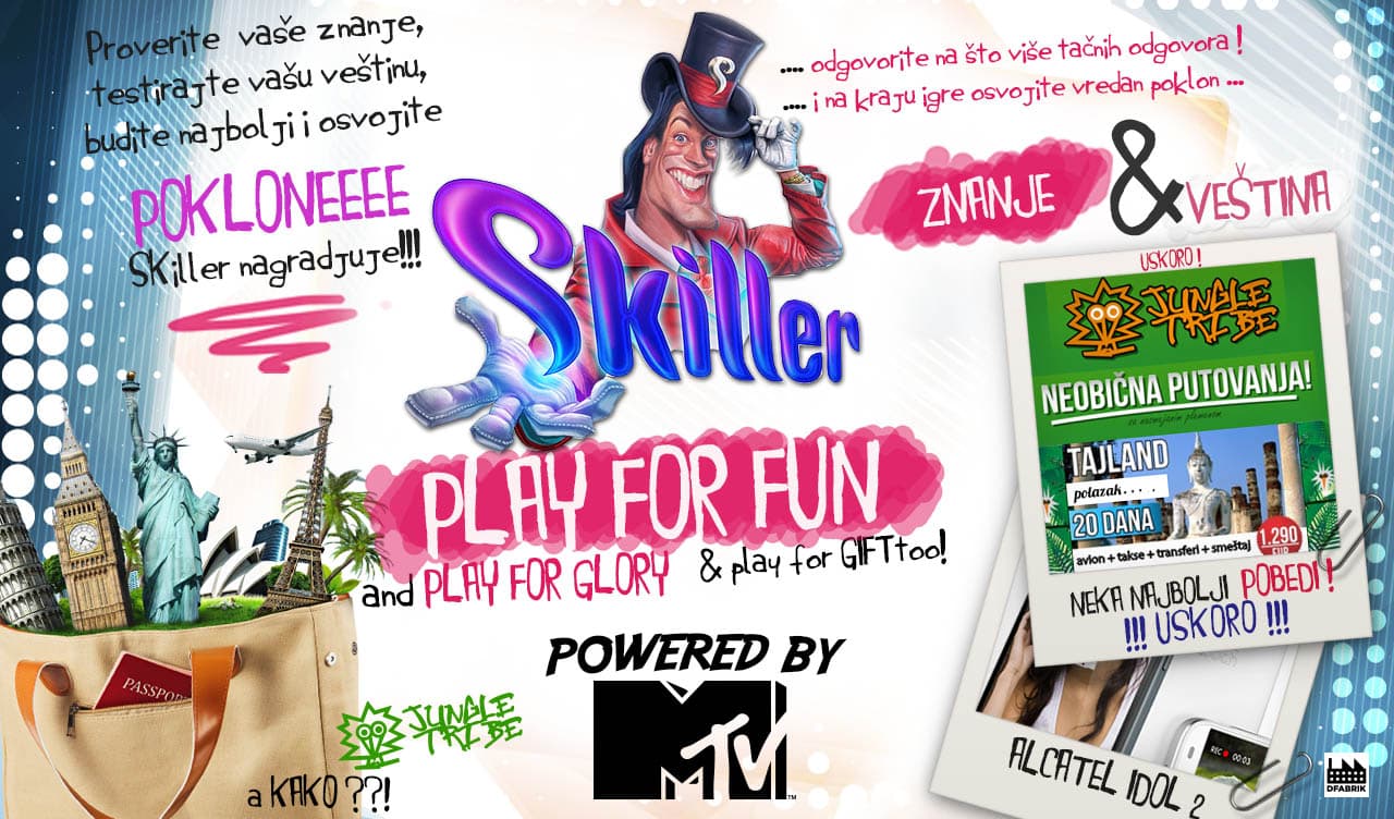 Skiller — Skill-Based Quiz Game — Powered by MTV